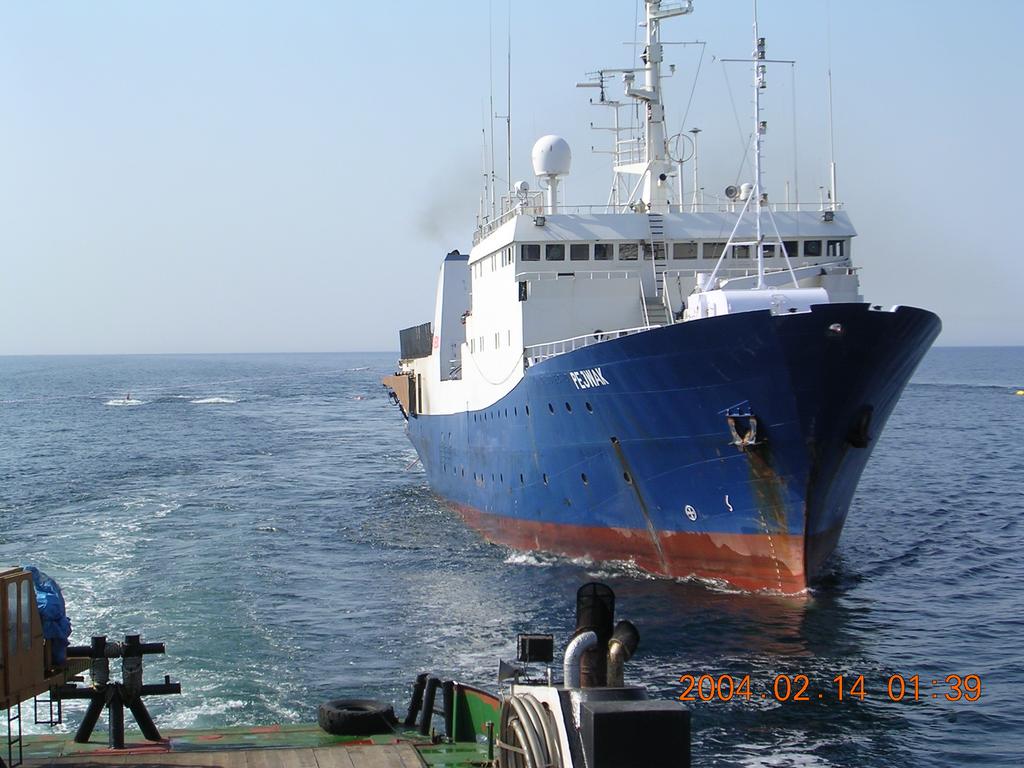 Pasha on the S/V Pejwak